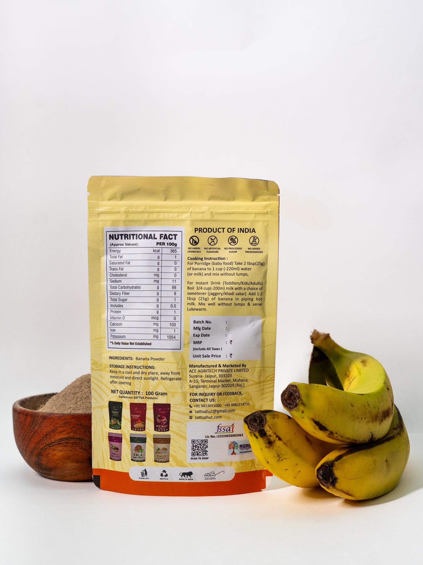 BANANA POWDER