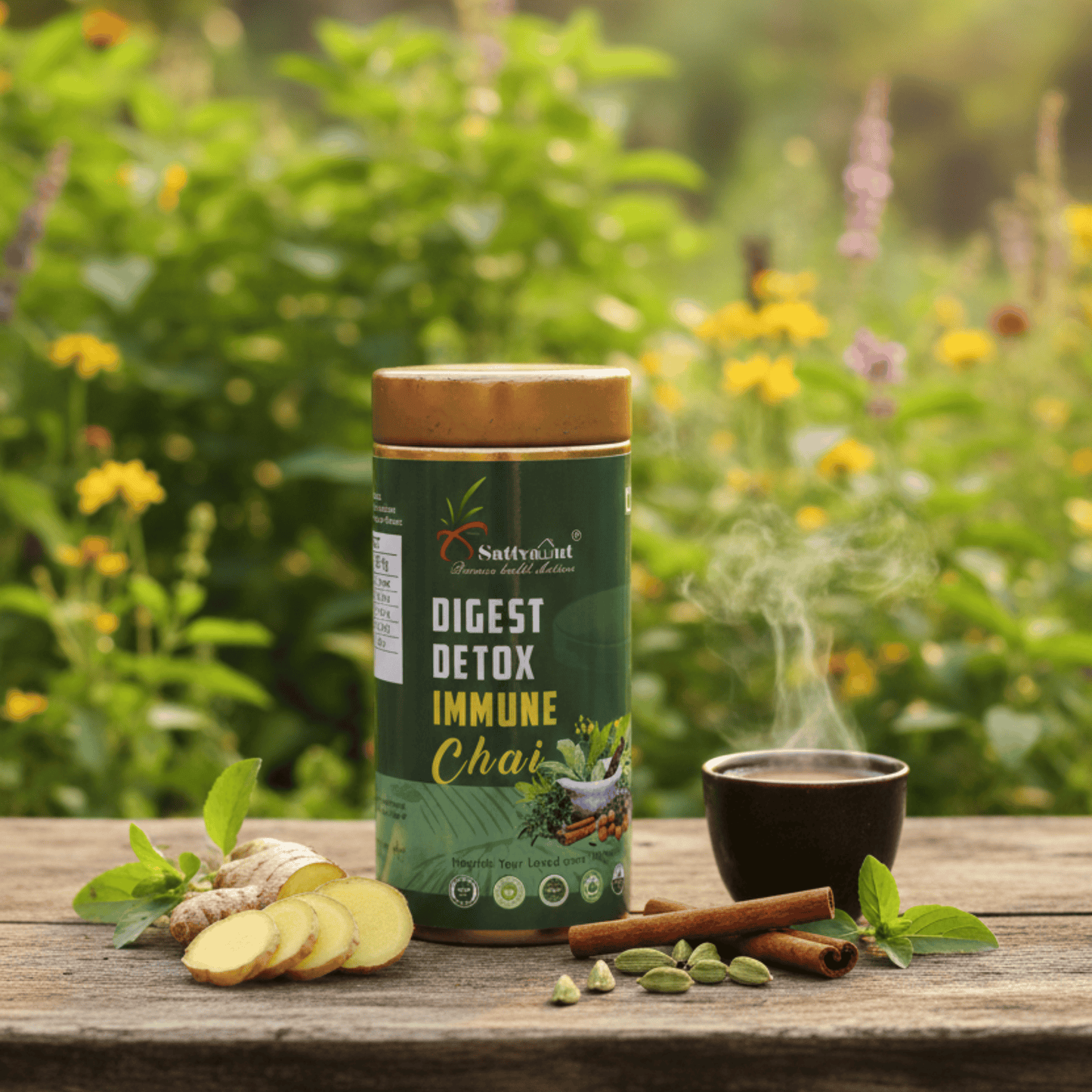 Sattvahut Digest Detox Immune Chai