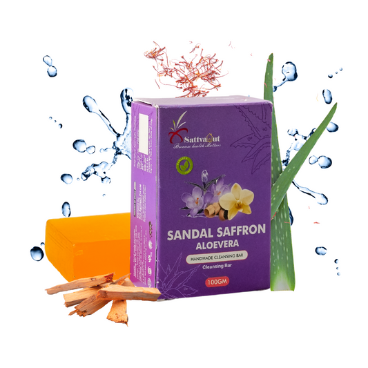 SANDAL SAFFRON ALOVERA SOAP