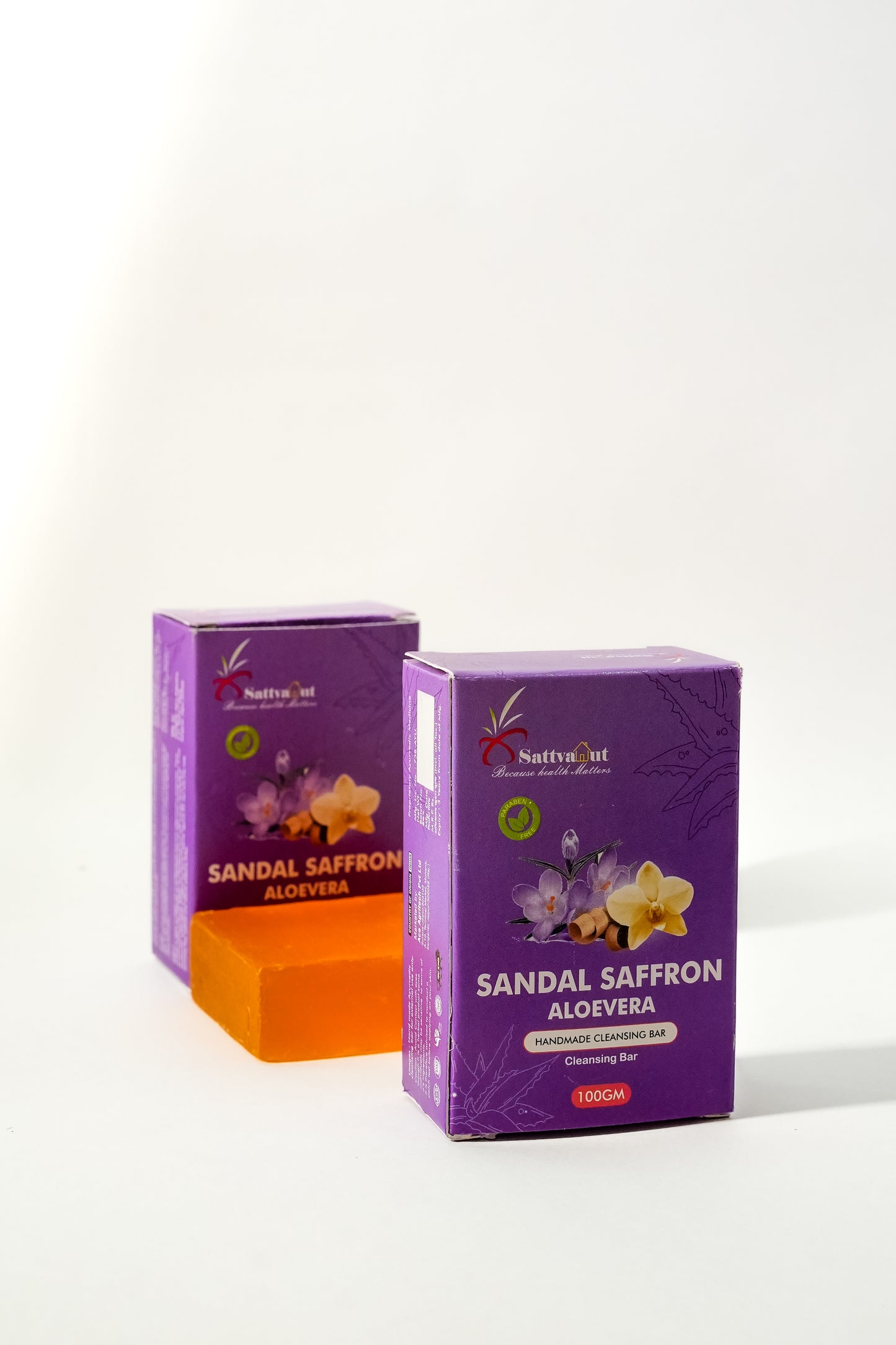 SANDAL SAFFRON ALOVERA SOAP