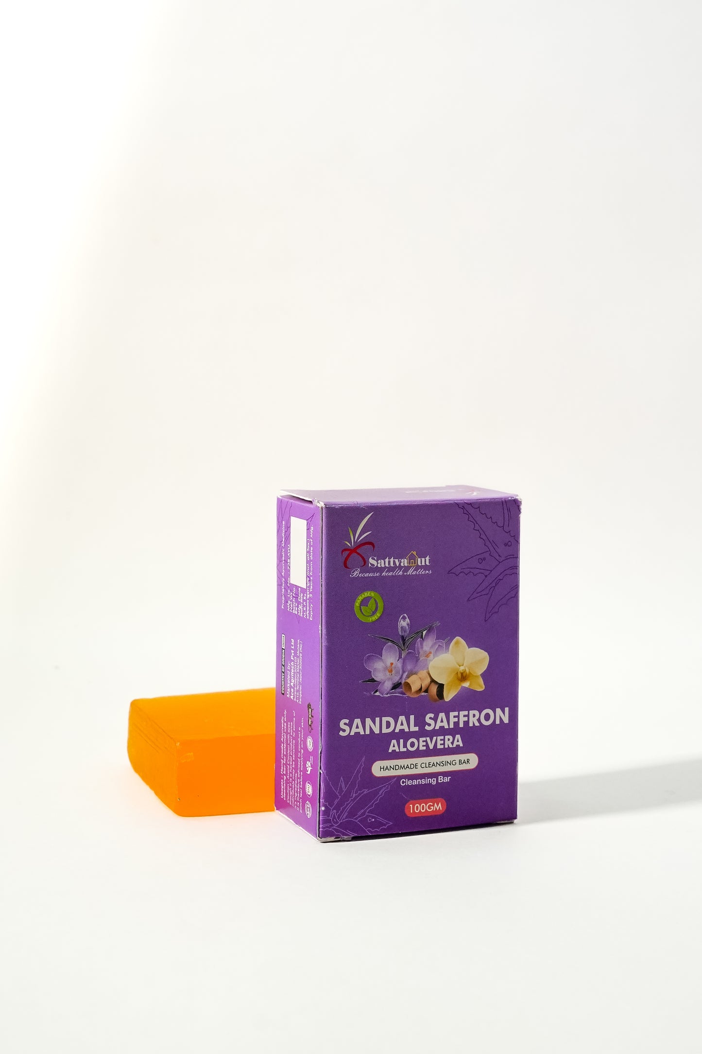 SANDAL SAFFRON ALOVERA SOAP