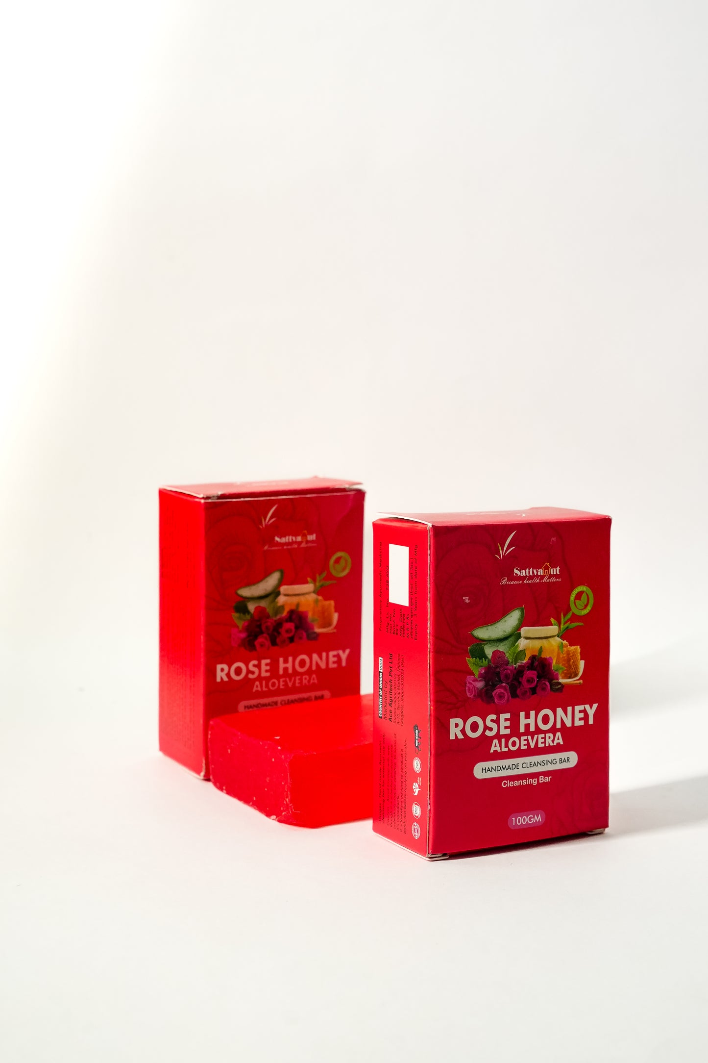 ROSE HONEY ALOVERA SOAP