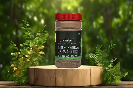 NEEM KARELA JAMUN (11 HERBS) POWDER
