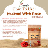 MULTANI WITH ROSE
