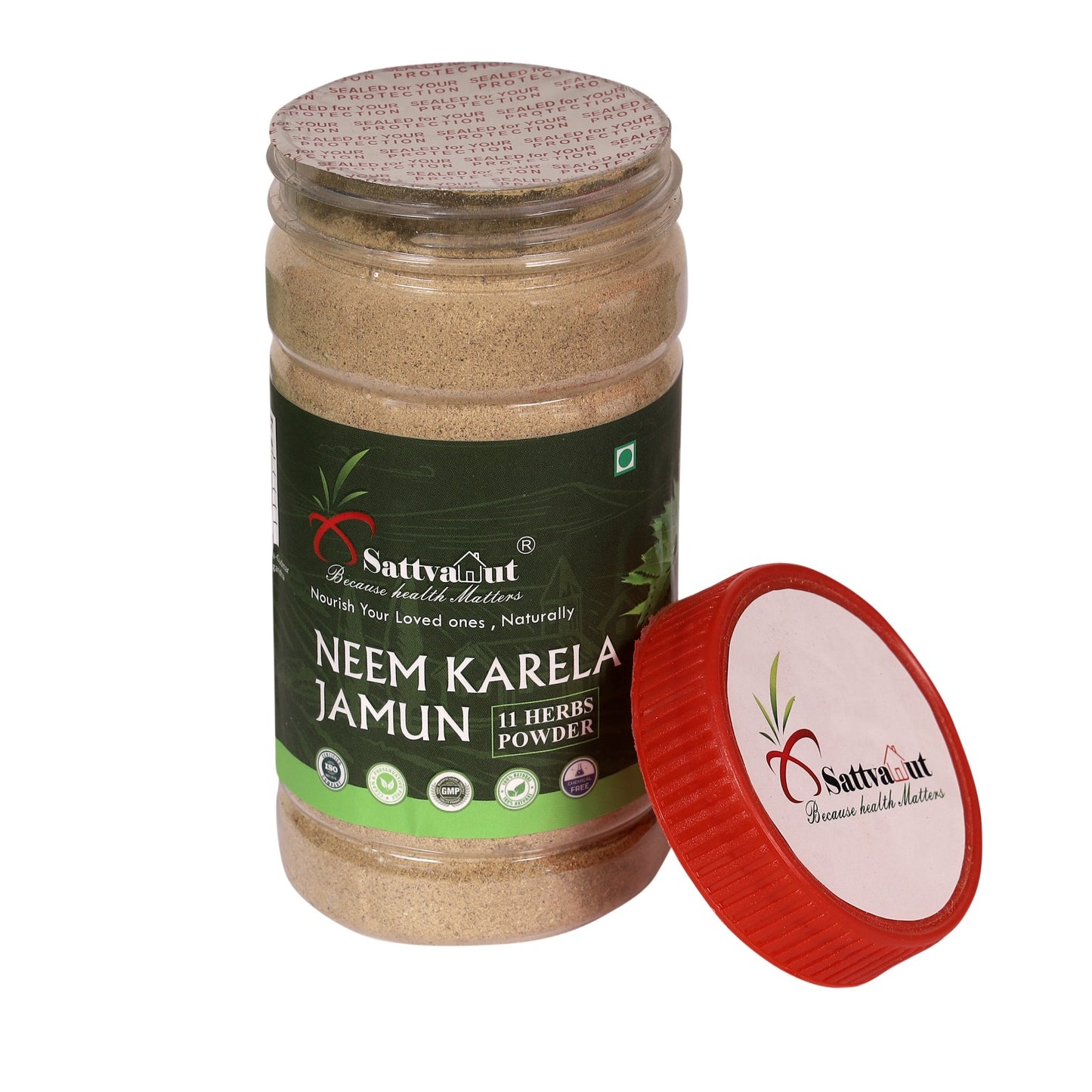 NEEM KARELA JAMUN (11 HERBS) POWDER